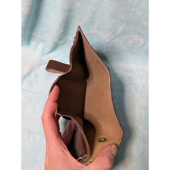 VINTAGE JLS "Original #21 Monterey Wallet" Trucker Biker Chain Leather Grunge - Picture 4 of 6